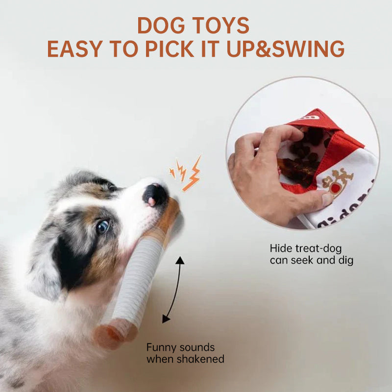 Meravo™ Cigarette Squeaky Dog Toy