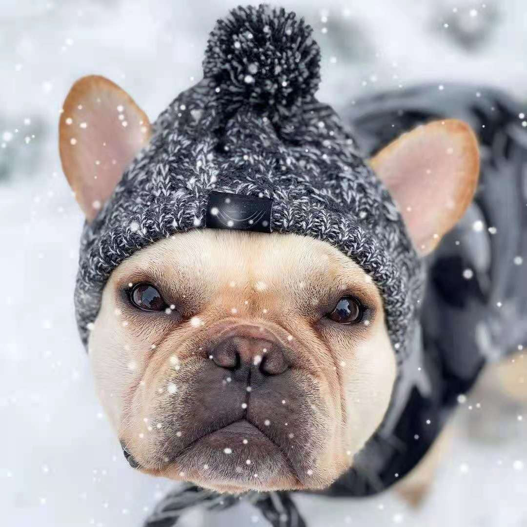 Meravo™ Cozy Pom-Pom Pet Beanie