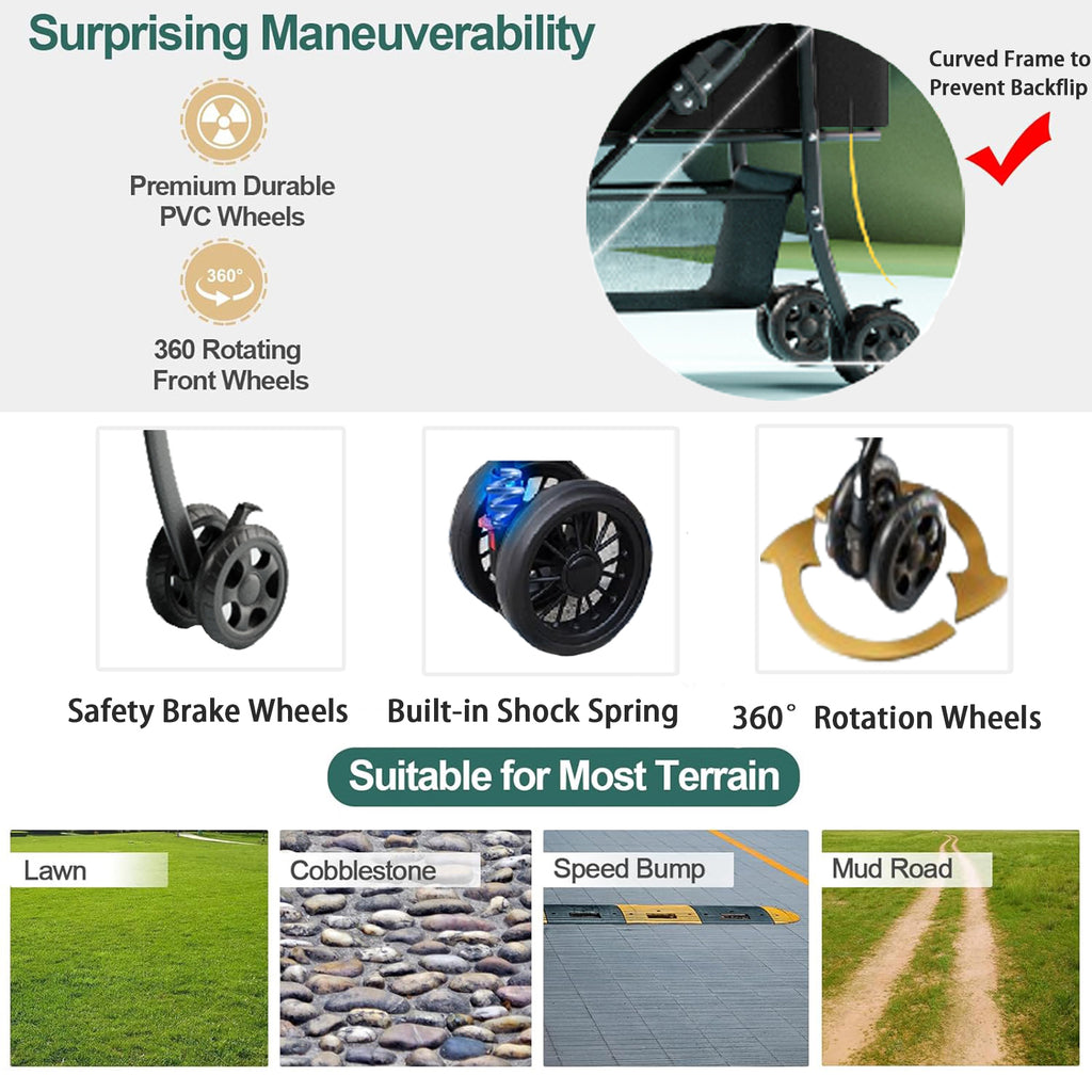 Meravo™ Voyage 2-in-1 Pet Stroller