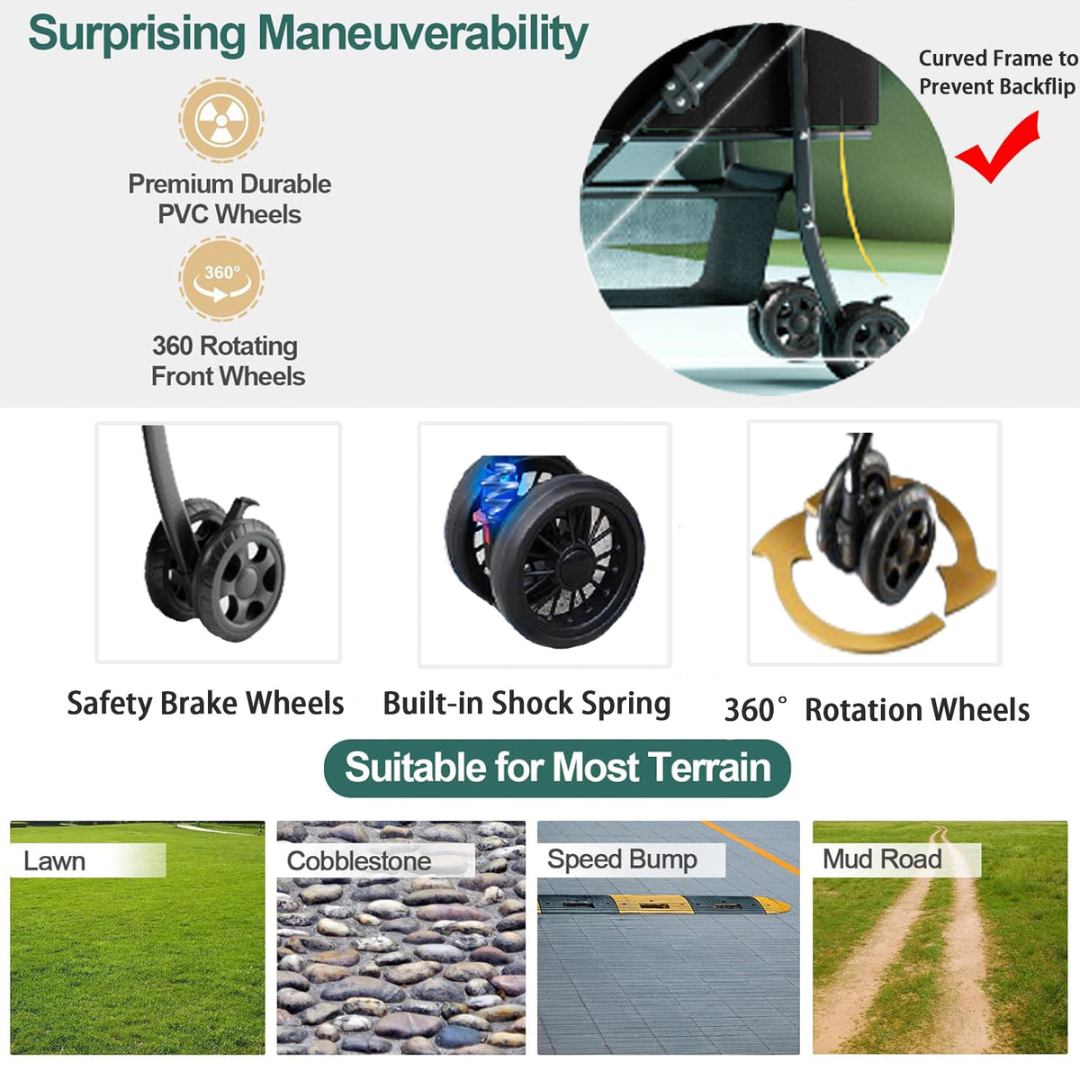 Meravo™ Voyage 2-in-1 Pet Stroller