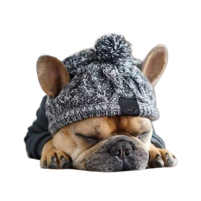 Meravo™ Cozy Pom-Pom Pet Beanie