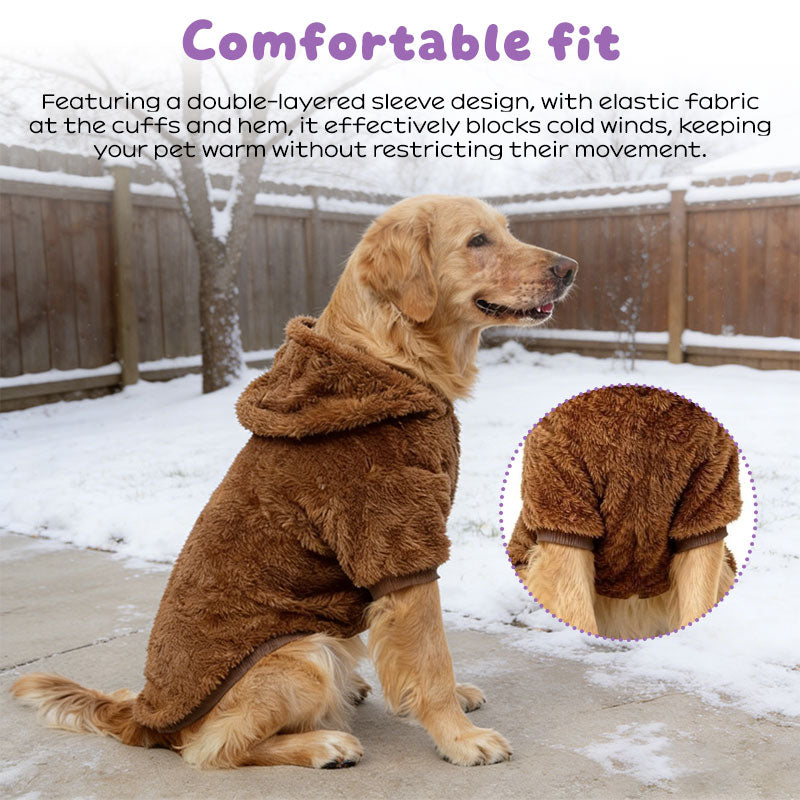 Meravo™ Winter Comfort Dog Hoodie