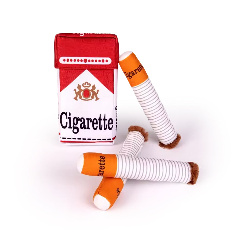 Meravo™ Cigarette Squeaky Dog Toy