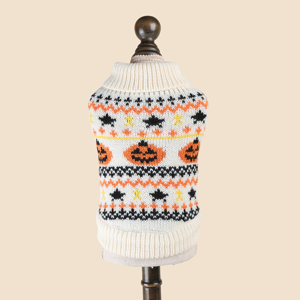 Meravo™ Pumpkin Bat Halloween Sweater