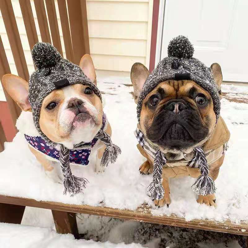 Meravo™ Cozy Pom-Pom Pet Beanie