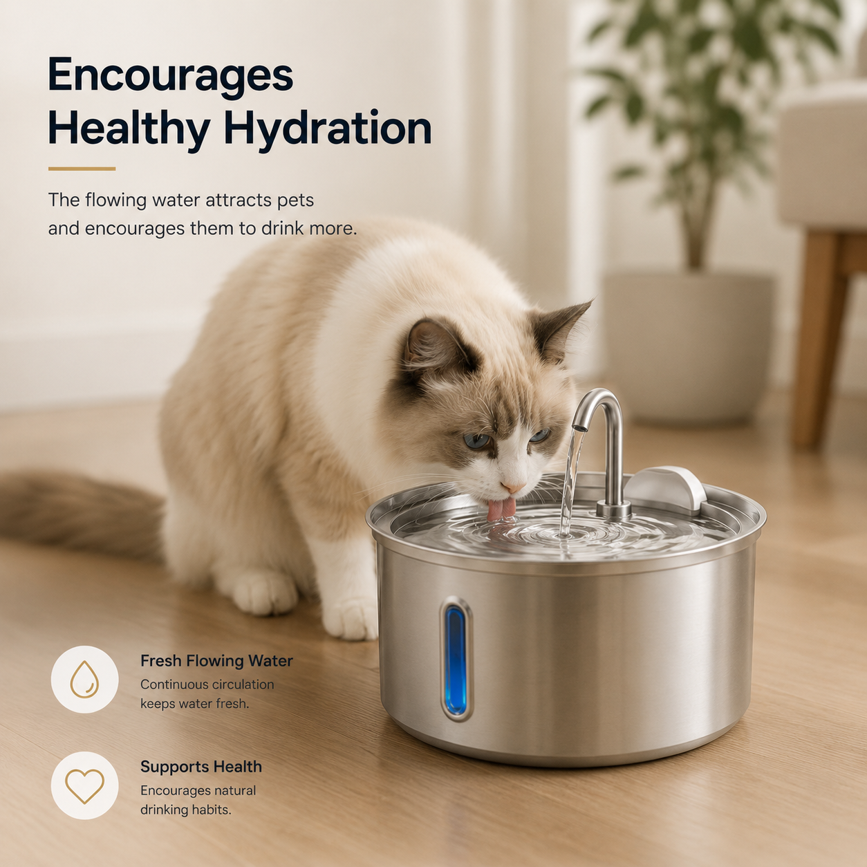 Meravo™ SmartFlow Water Fountain