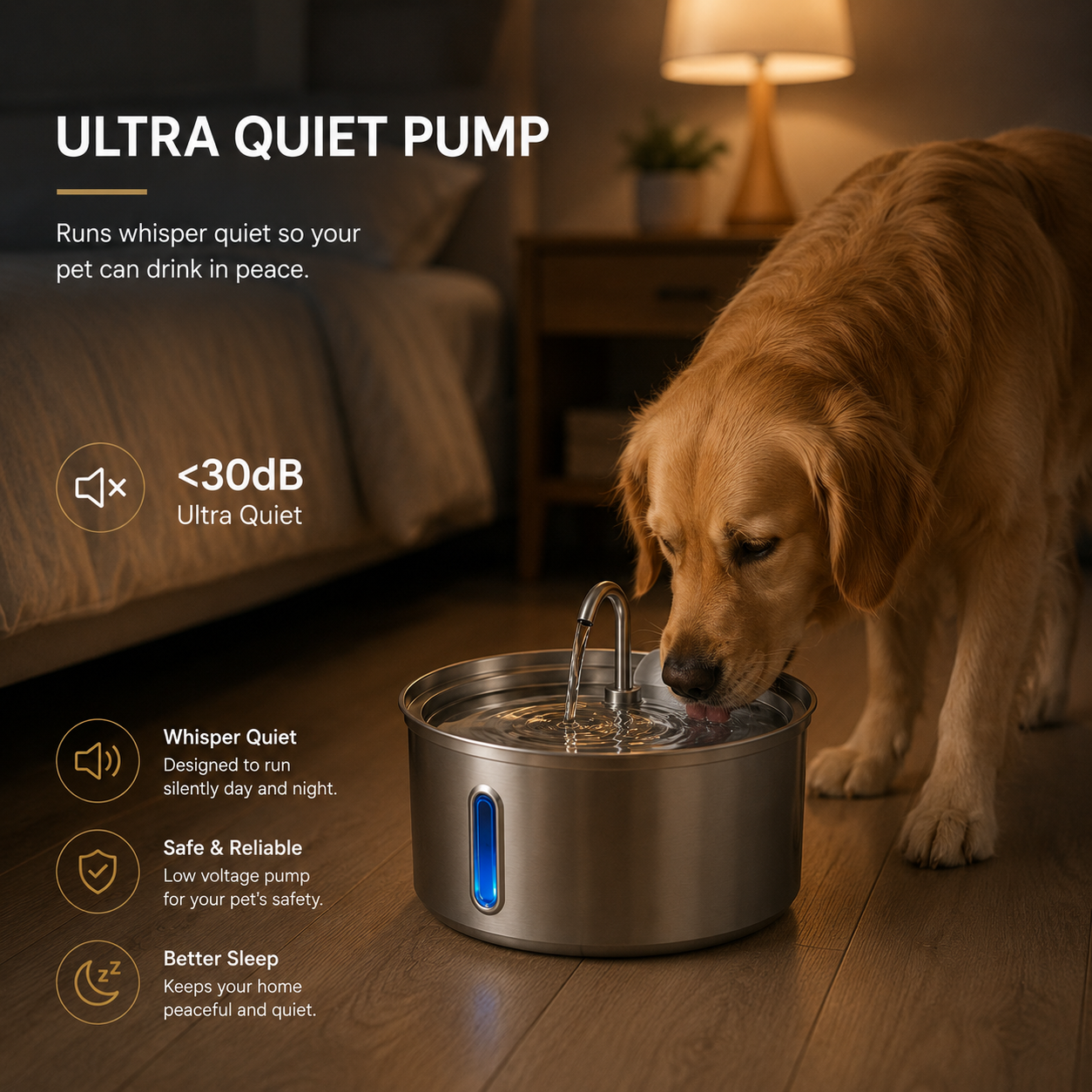 Meravo™ SmartFlow Water Fountain