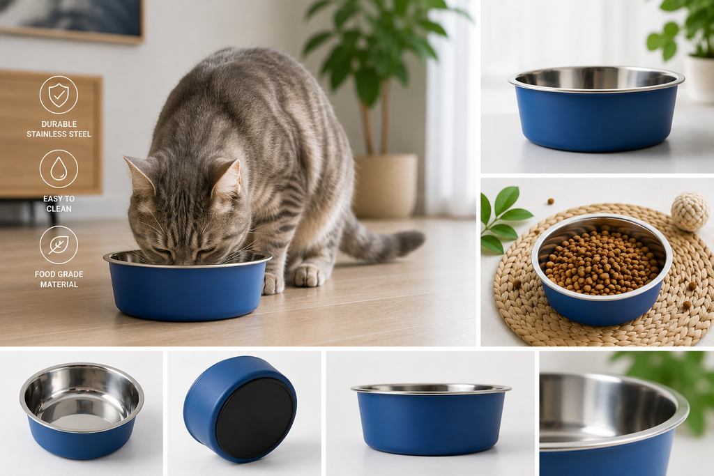 Meravo™ Everyday Stainless Steel Pet Bowl