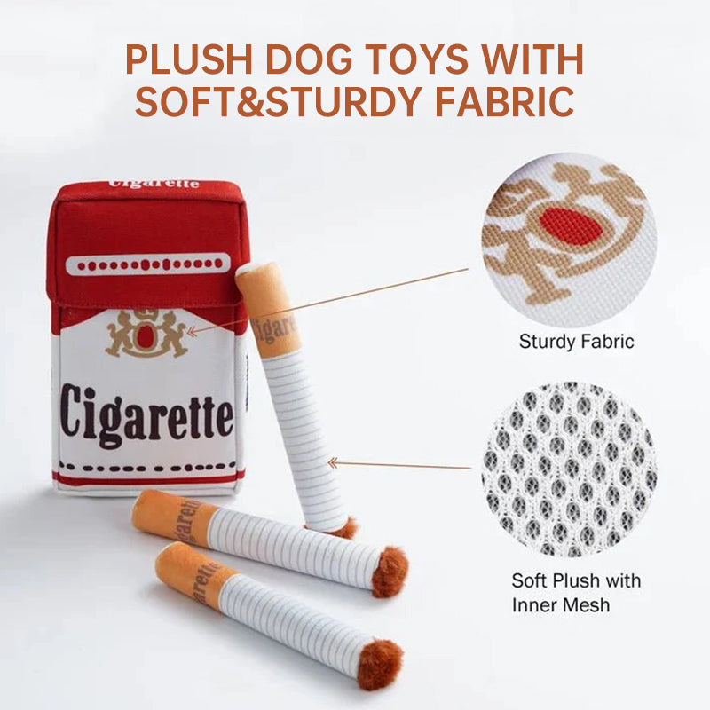 Meravo™ Cigarette Squeaky Dog Toy
